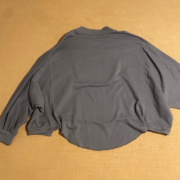 Dressed in Lala TWNYM Remix Boxy Pullover Grey - Picture 4 of 4